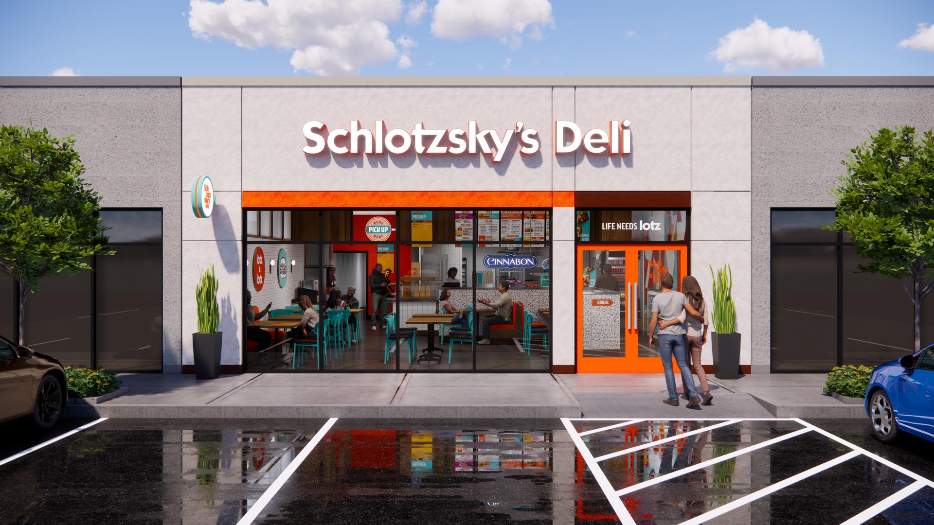 Schlotzsky's Deli - Exterior